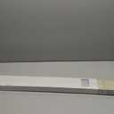 Cordless Light Filtering Mini Blind - 52 Inch Width, 64 Inch Length, 1" Slat Size - Pearl White - Cordless GII Morningstar Horizontal Windows Blinds for Interior by Achim Home Decor