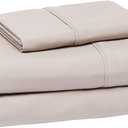 Amazon Basics Lightweight Super Soft Easy Care Microfiber 3-Piece Twin XL Sheet Set with 14-Inch Deep Pockets, Taupe, Solid