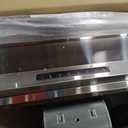 Range Hood Insert/Built-in 36 Inch, Kitchen Hood with 980 CFM, 3-Speed, Ducted/Ductless Convertible Duct, Stainless Steel Kitchen Vent Hood/Gesture/Touch Control, 3 Pcs Baffle Filters with Handlebar