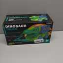 Dinosaur Truck for Kids 2-4, Dinosaur Action Figure Toys for Toddler 3-5 with 8 Dinosaur Figures, Play Mat, Egg, Tree, T-Rex Transport Car Carrier Birthday Gifts Toys for Boys 2 3 4 5 6 Year Old