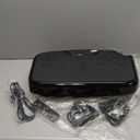 Vibration Plate Exercise Machine, Vibrating Plate Platform for Lymphatic Drainage with 200 Adjustable Speeds, Power Vibration Plate for Weight Loss & Fitness, Supports Max Weight 450 Lbs (Jet Black)