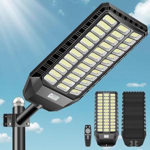 VOOJOY 12000W Solar Street Light Outdoor, Commercial Solar Lights Outdoor
