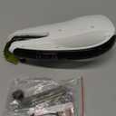 SnowVoice Handheld Sewing Machine,Two dear,Mini sewing machine,Easy to Use and Fast Stitch Suitable for Clothes,Fabrics, DIY Home Travel Electric Handheld Sewing Machine for Beginners(Milk White)