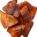 Amazon Brand - Wonder Bound Whole Pig Ears, Single Ingredient, Highly Digestible, Dog Treats for Puppy and Large/Medium Dogs, Pork, 18 count, 12.7 ounce (Pack of 1) (EXP 03/01/28)
