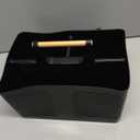 Shower Caddy Portable and Cleaning Caddy Organizer for Bathroom, Kitchen, Toiletries Storage Caddy organizer with handle, Rust-Resistant, Durable Material (Black, 9.36" L7.73" W7.24" H)