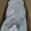 Chair Cushions, Foam Dining Chair Cushions, Tufted Indoor Chair Pads, Set of 6, Beige, 16.5 x 16.5 x 3.5