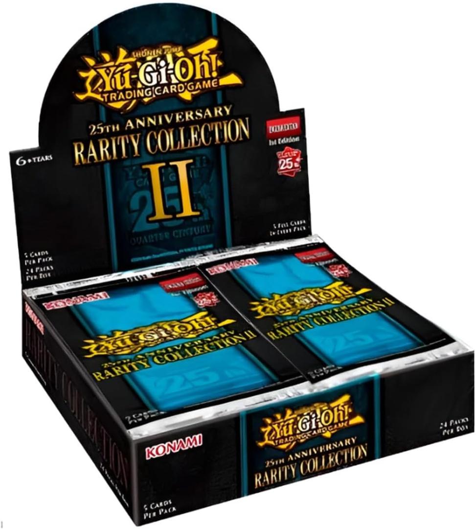 Yu-Gi-Oh! 25th Anniversary Rarity Collection II Booster Display