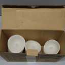 Biyanuo LED candles, flameless candles, flameless candle lights, 10.2 cm, 12.7 cm, 15.2 cm, real wax candle, pillar candle, 10-button remote control, with 24-hour timer