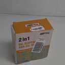 SWEET VIEW 2PCS Oil Sprayer for Cooking, 16oz/470ml 2 In 1 Glass Olive Oil Sprayr & pourer for Kitchen, Air Fryer, Cooking, Salad, BBQ (Black,White)