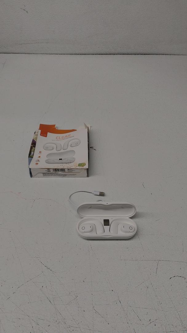 Clear Truly Wireless Open Ear Earbuds
