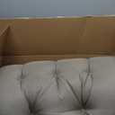 Sorra Home Trupedic Sunbrella Egg Chair Cushion, 1 Count (Pack of 1), Canvas Taupe