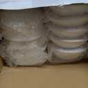 Nuogo 10 Pack Wooden Dough Bowls Bulk Rustic Dough Bowls for Wedding DIY Home Crafts Making Farmhouse Fruits Supplies Decoration(8.5 Inches,White)