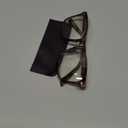 TIJN Blue Light Blocking Glasses for Women Men Clear Frame Square Nerd Eyeglasses Anti Blue Ray Computer Screen Glasses