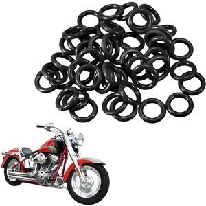 3 x Zpana 100PCS Oil Drain Plug O-Ring, OEM#11105 Nitrile Rubber Motorcycle Oil Pump Gasket Replacement, Motorbike Engine Transmission Drain Plug Seal Washers, Compatible with Davidson