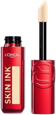 L'Oreal Paris Infallible Skin Ink 2-in-1 Foundation Concealer Hybrid Face Makeup, up to 48HR Transfer-Resistant with Buildable Light to Full Coverage, 100 Light Warm L'Oreal Paris Infallible Skin Ink 2-in-1 Foundation Concealer Hybrid Face Makeup, up to 48HR Transfer-Resistant with Buildable Light to Full Coverage, 100 Light Warm