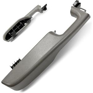 UMISHI Front Left Driver Door Armrest Handle Replacement for Chevy Suburban/Tahoe GMC Yukon/Escalade/Avalanche 1999-06 Replaces 88981547 15703701 (Light Grey)