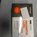 25pcs Magnetic Label Holders 3x5 Inches | C Channel Magnetic Index Card Holder for Steel Shelves, Warehouse Racks