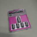 McGard 24157 Chrome Wheel Lock Set, Cone Seat, M12x1.5 Thread, 13/16 Key Hex