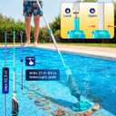 Saker Cordless Handheld Pool Vacuum for Inground & Above-Ground Pools