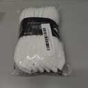 The Sock Street No-Show Socks Men: Running & Compression - Low Cut & Ankle Support Socks for Men, White