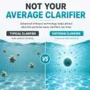 AquaDoc Chitosan Clarifier for Pools and Spas - 16 oz - Pool Clarifier for Inground and Above Ground Pools and Hot Tubs to Help Clear Cloudy Water and Support Filter Performance - Made in USA