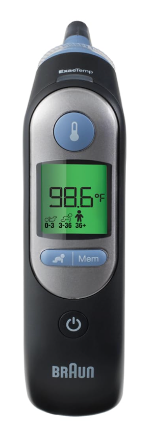 Braun ThermoScan 7+ Connect Digital Ear Thermometer for Kids  Family Care App Compatible, Age Precision Technology, ColorCoded Display, No. 1 Brand Recommended by Pediatricians