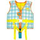 Gogokids Kids Swim Vest Float Jacket for 30-50 lbs 2-6 Years - Toddler Flotaties Swimming Pool Vest for Boys Girls Swimming Learning Size L