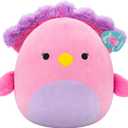 Squishmallows Original 14in Sweetpea The Pink and Purple Peacock  Official Jazwares Plush (Large)