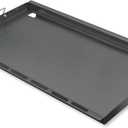 SafBbcue 6789 Full Size Griddle for Weber Genesis II 400 Griddle Insert Flat Top Grill Insert for Weber GS4 Genesis II 400 Grill Parts E410 S410 E435 S435 E440 Carbon Steel, 26.2" x 18.8" x 0.5"