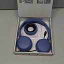 Sony WH-CH520 Best Wireless Bluetooth On-Ear Headphones with Microphone for Calls and Voice Control, Up to 50 Hours Battery Life with Quick Charge Function, Includes USB-C Charging Cable - Blue