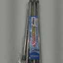 AIZESI Spring Tension Rods Adjustable Tension Curtain Rod Small Tension Rod No Drilling Expandable Spring Loaded Curtain Tension RodSilver,26" to 39"-6Pcs)