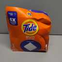 Tide evo Original Scent Laundry Detergent Fiber Tiles Works on 100% of Common Stains Safe for All Machines and Water Conditions Concentrated HE Compatible Clean and Instant Dissolve, 42 Count