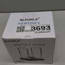 QLKUNLA Newtons Cradle Balance Balls Science Physics Gadget Desktop Decoration Kinetic Motion Toy for Home and Office (Beech,5 Balls)