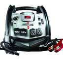 Schumacher Electric Jump Starter and Portable Power Station, SJ1332, 6-in-1, 1200 Peak Amps, 12 Volts, 150-PSI Air Compressor, 200 Continuous Watt Power Inverter, 5 Outlets - DC, AC and USB