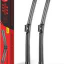 BERG REGEN 2 Facotroy Windshield Wiper Blade Sets Replacement for MBZ Sprinter 1500 2500 3500 2020 2021 2022 2023 Original Factory Quality All Weather - 26"/24" (Set of 2) Top Lock