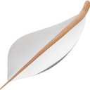 BESTonZON Porcelain Tea Scoop Set, White Porcelain Tea Vessel Ceramic Scoop Loose Leaf Scoop, Japanese Accessory Essential Tools for Chinese Kungfu Set Tray