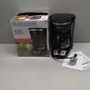 BLACK+DECKER 12-Cup Digital Coffee Maker, Programmable, Washable Basket Filter, Sneak-A-Cup, Auto Brew, Water Window, Keep Hot Plate, Black