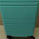 KYME Carry On Luggage 22x14x9 Airline Approved,Hardshell Carry On Suitcase with Tsa Lock,Small Suitcases with Wheels,Travel Luggage for Men Women,Expandable Carry-On 20 Inch,Baby Blue