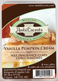 Ambi Scents Vanilla Pumpkin Cream 2Pack