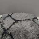 Area Rug for Living Room Bedroom, 5X7 Feet Soft Shaggy Rug, Plush Fluffy Rugs, Modern Moroccan Geometric Carpets, Anti-Skid Durable Carpet for Kids Dorm Nursery, Home Decor Aesthetic, Grey and Black