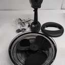 Holmes 12in Oscillation Table Fan Black