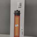 Encyclpo Patio Heater for Outdoor Use, 1500W Infrared, 36 in Portable Tower Heater, 3 Levels, IPX5 Waterproof, Tip-Over & Overheat Protection for Garage, Indoor, Large Room, Backyard, Home