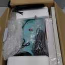 Magicfly Mini Sewing Machine with Extension Table, Dual Speed Portable Sewing Machine for Beginners with Light, Sewing Kit for Household Use, Blue