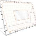Franklin Sports Soccer Rebounder - Tournament Steel Rebounding Net - Perfect for Backyard Practice and Training - 12' x 6' & 6' x 4'