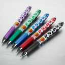 4 x Pentel EnerGel RTX Retractable Liquid Gel Pen, Jelly Belly Limited Edition, 0.7mm tip, Assorted colors, Pack of 5 pens, (BL77PF5M-JB)