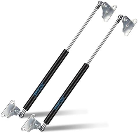 FILFom 20 Inch Gas Struts Shocks 55Lb/244N Gas Spring Prop with Mounting Brackets for RV Bed Door Boat Hatch TV Cabinet Tool Box Lid Window Basement Floor Trap Door, Only Fit 44-60 Lb Weights