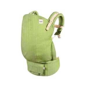 Baby Tula Linen Toddler Carrier 25-60 lbs, Adjustable Ergonomic Carrier w/Multiple Front & Back Carry Positions - Plant-Based Fabric - Supportive, Hypoallergenic, Breathable Design - Basil