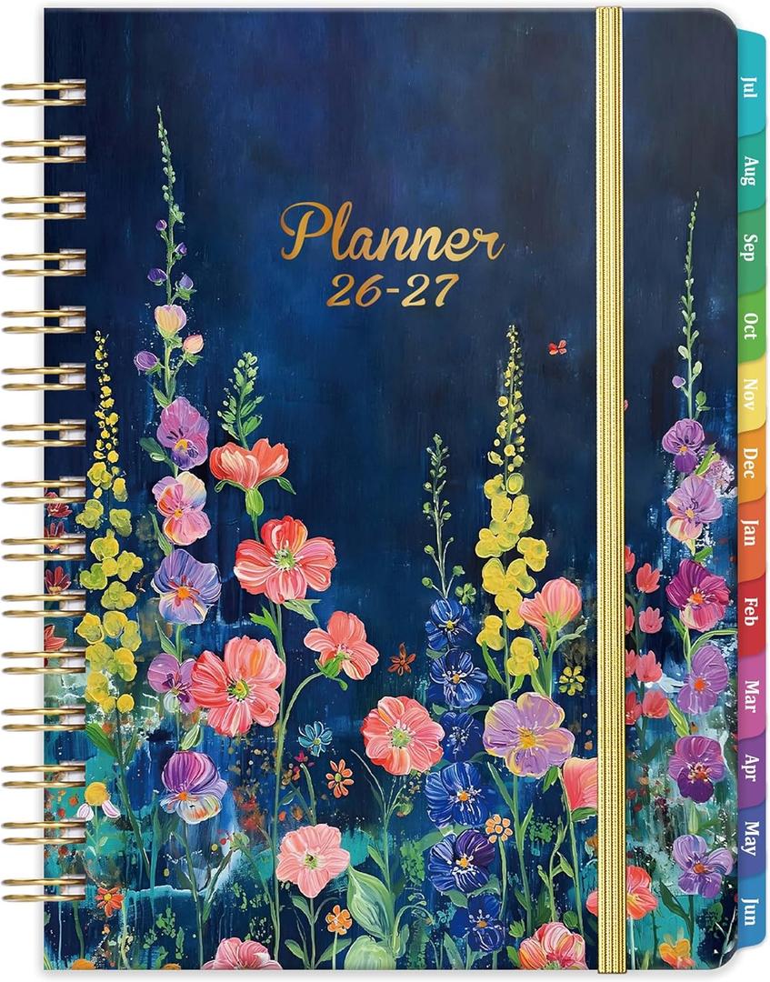 Planner 2026-2027 - 2026-2027 Planner Weekly and Monthly from July 2026 to June 2027, 6.4'' x 8.5'', with Thick Paper, Inner Pocket