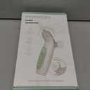 Momcozy BreezyClear 2-in-1 Electric Nasal Aspirator for Baby with Spray, 65kPa Hospital-Grade Suction, 4 Adjustable Levels, Quiet & Portable Nose Cleaner with Soothing Light & Music