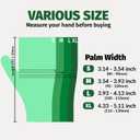 GORILLA SUPPLY Disposable Heavy Duty Vinyl Gloves Latex & Powder Free, BPA Free Food Safe, 100, 300, 1000, S, M, L, XL (M)